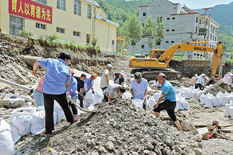 洛南全力開展災(zāi)后重建工作